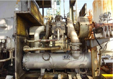 大型圧縮機のメンテナンス